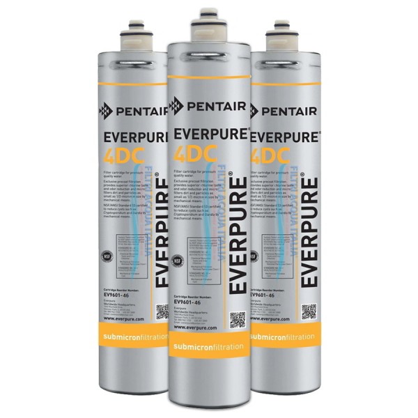 Everpure 4252 – Testa Filtro 16 QL2B, OEM Originale Per Filtrazione Acqua E Riduzione Minerale